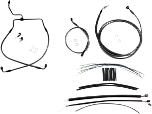 Magnum 487831 Black Pearl Handlebar Installation Kit for 12-14in. Ape