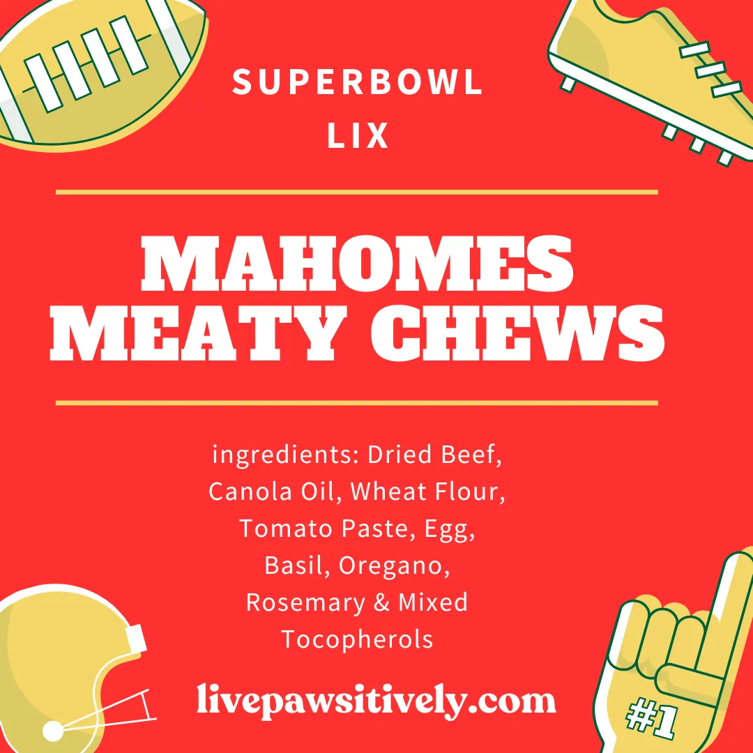Mahomes Meaty Chews