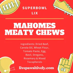 Mahomes Meaty Chews
