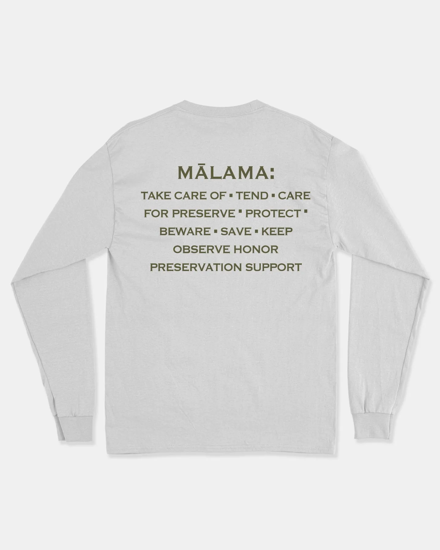 MALAMA HAWAII Longsleeve