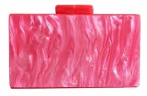 Marbled Pearl Box Clutch