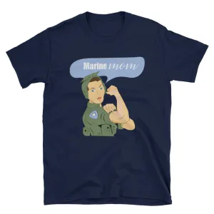 Marine Mom T Shirt Navy Mother's Day Gift Idea T Shirt for Mom