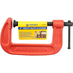 Marksman Tools | Heavy Duty G-Clamp 4"