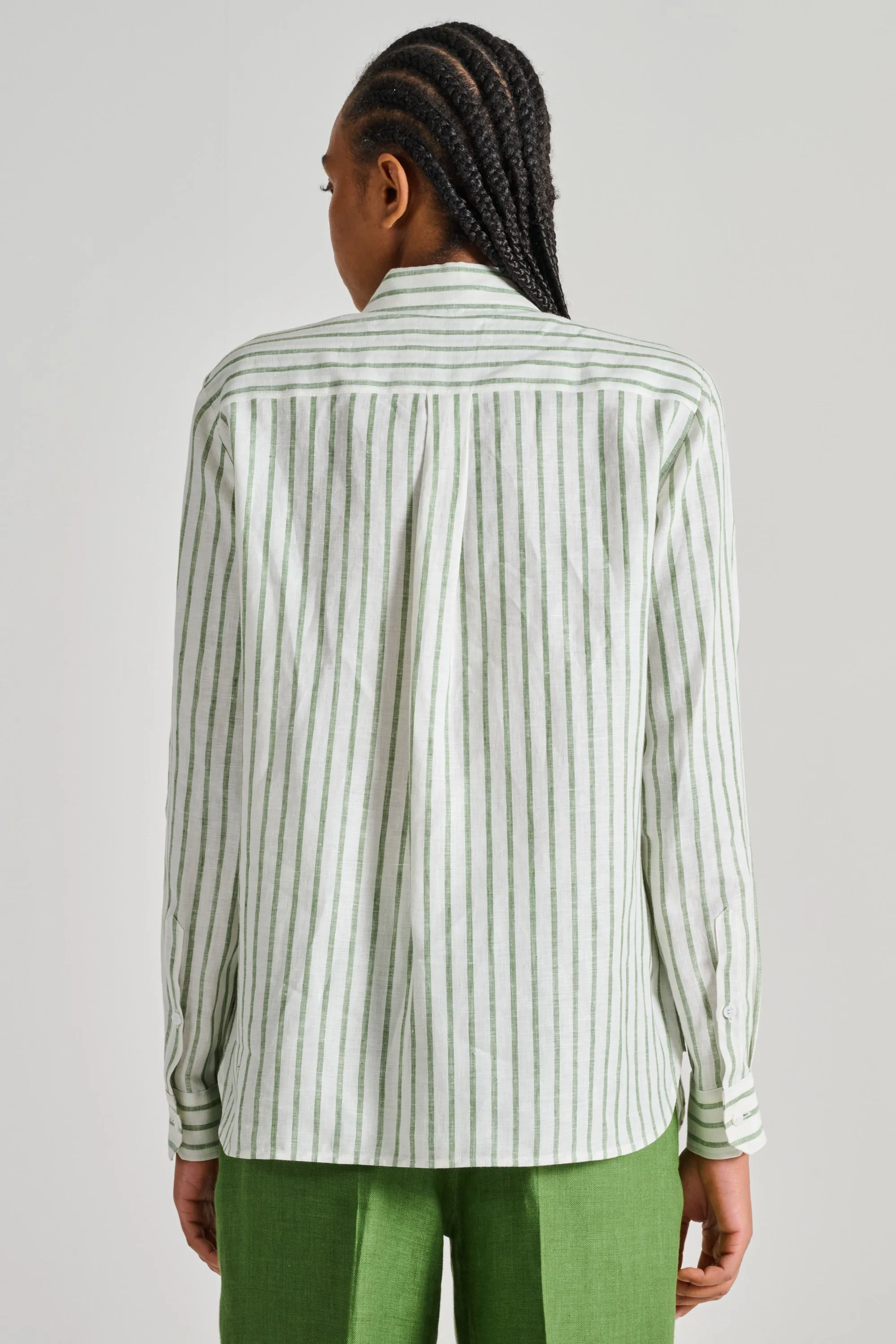 Max Mara Weekend Camicia Verde Donna