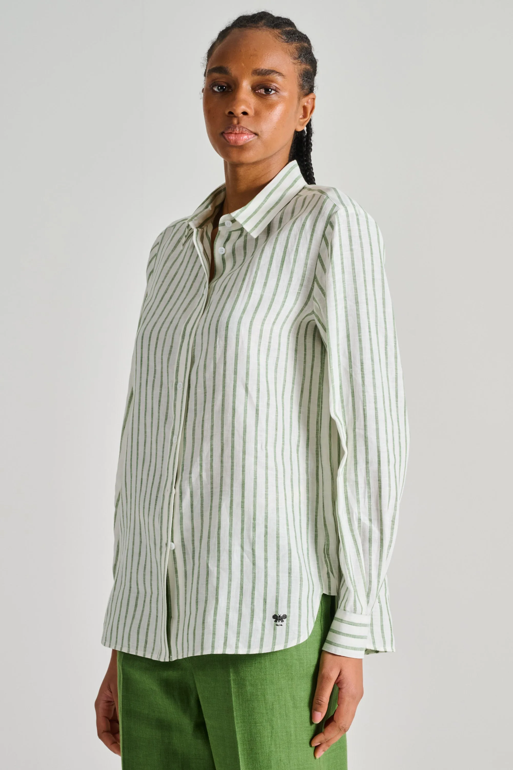 Max Mara Weekend Camicia Verde Donna