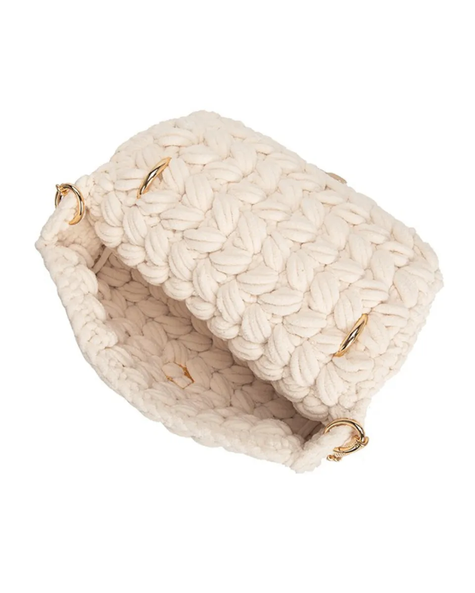 MELIE BIANCO Avery in Ivory Chenille