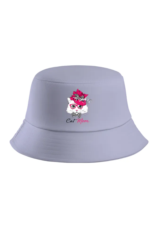 Meow-gnificent Cat Mom Bucket Hat (2 Colours)