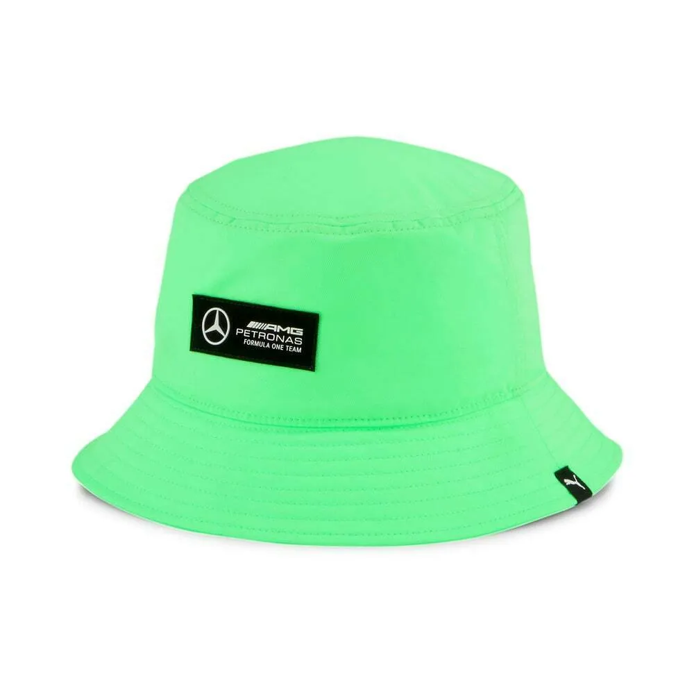 Mercedes F1 Bucket Hat - Electro Green