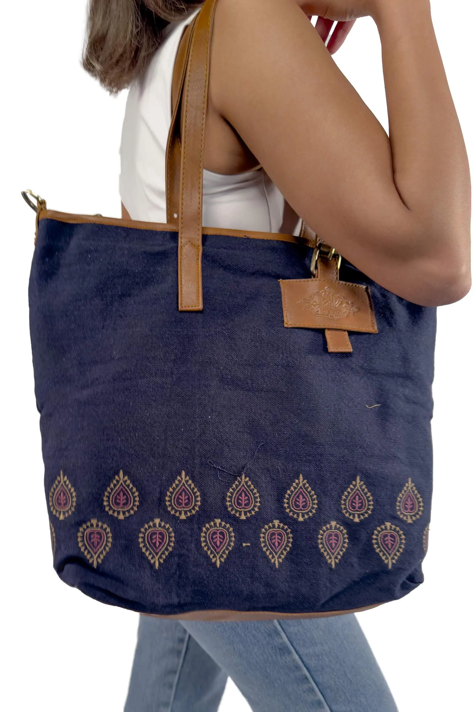 Midnight Blossom Amira Handbag