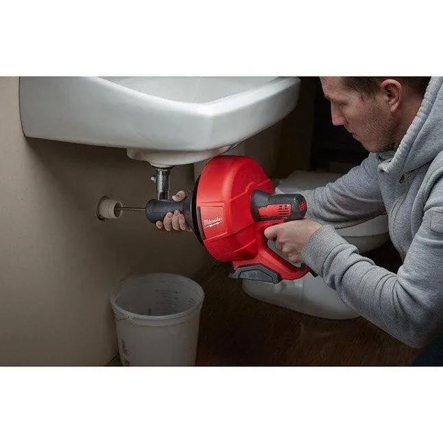 Milwaukee M12™ Cordless 6mm Compact Drain Cleaner 12V - M12 BDC6-202C
