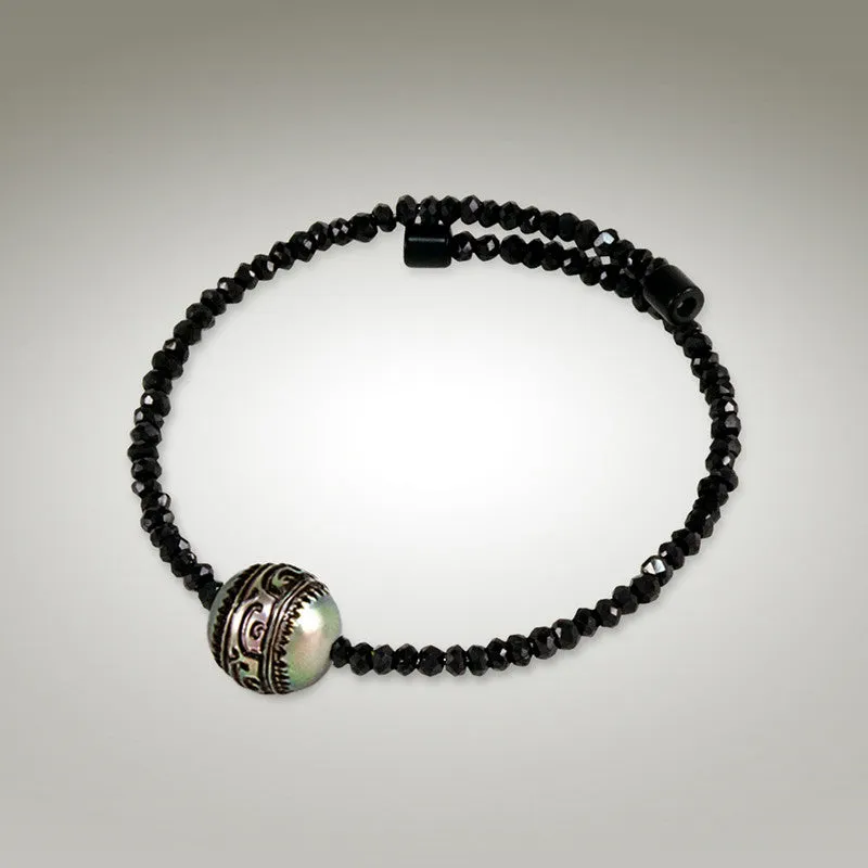 Moana Chic - Black Spinel Bracelet