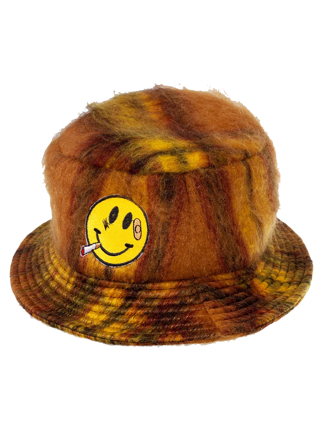 Mohair Smiley Bucket Hat