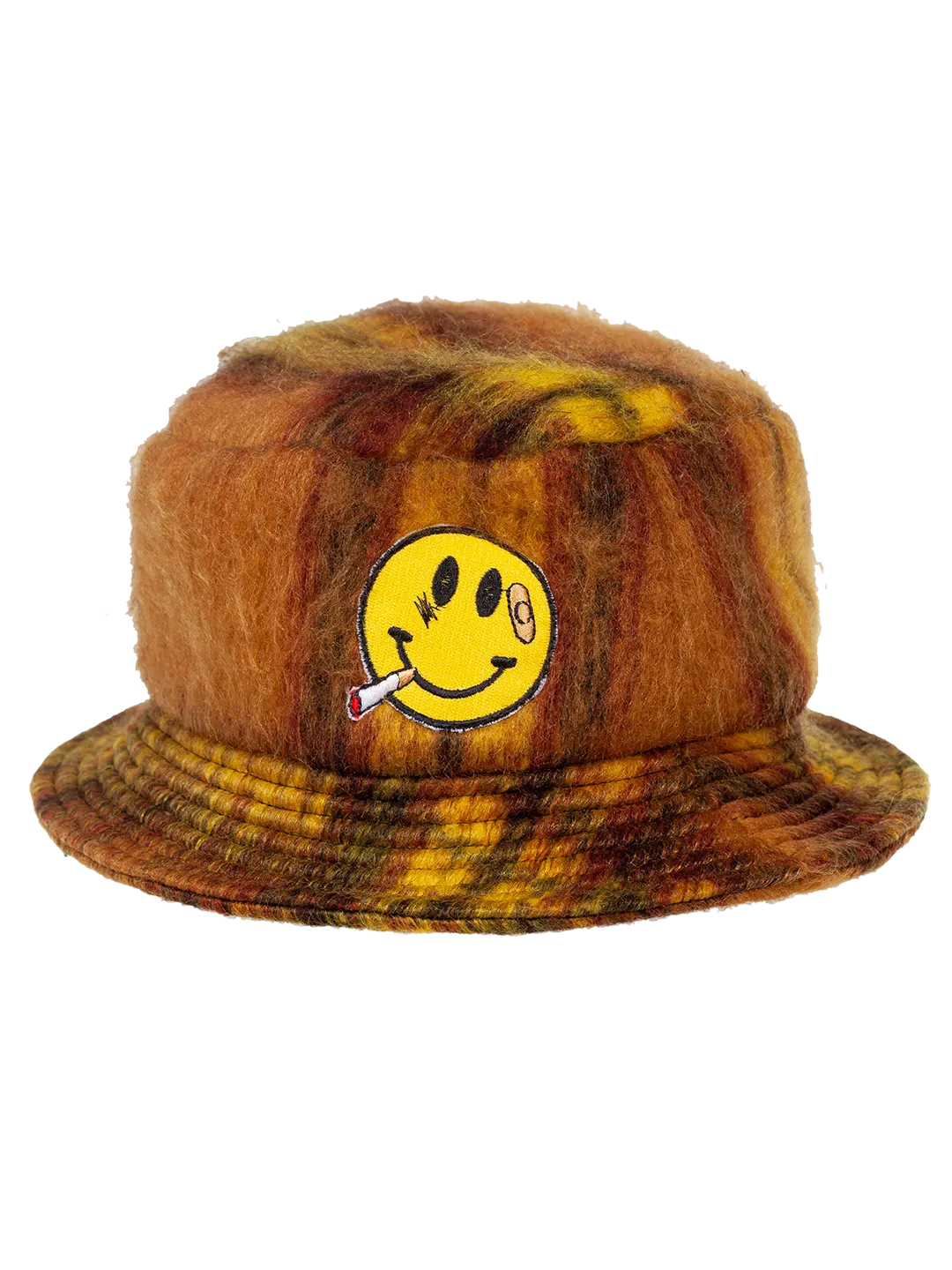 Mohair Smiley Bucket Hat