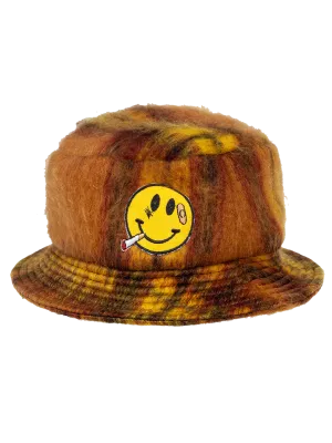 Mohair Smiley Bucket Hat
