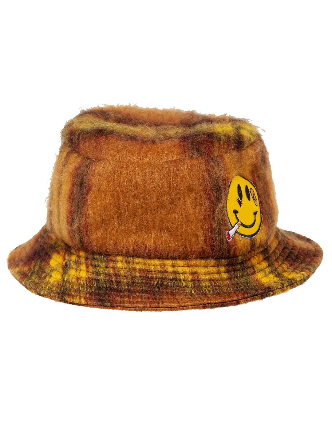 Mohair Smiley Bucket Hat