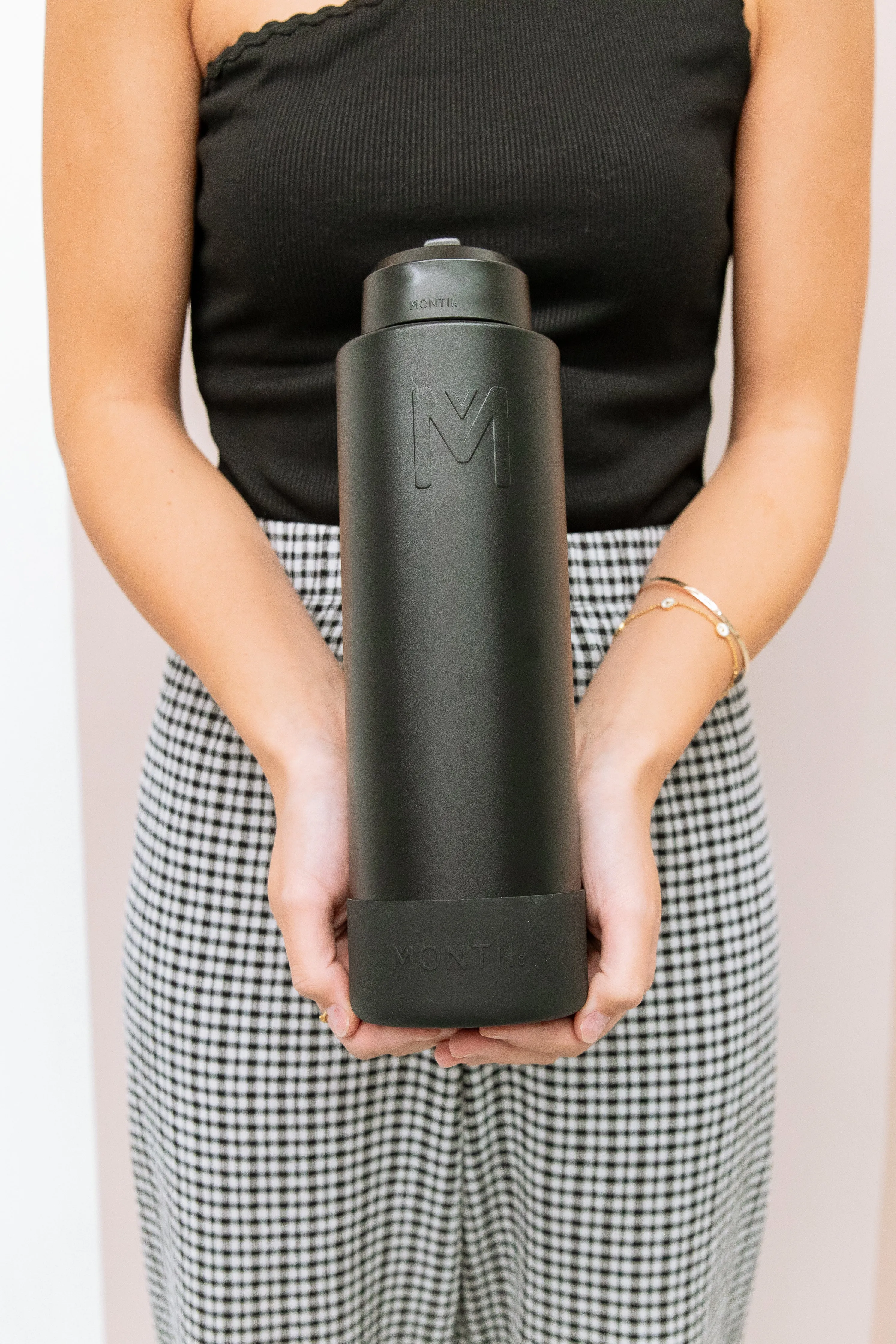 MontiiCo Fusion Sipper Lid Drink Bottle | Midnight - 1.5lt