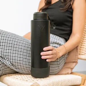 MontiiCo Fusion Sipper Lid Drink Bottle | Midnight - 1.5lt