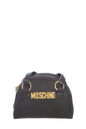 Moschino Green Nylon Zip Top Handbag NWT