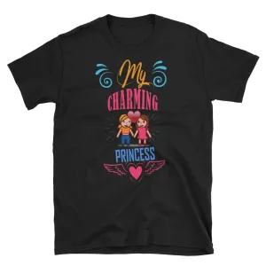 My Charming Princess T Shirt Black Color Lesbian T Shirt Love T Shirt Unisex