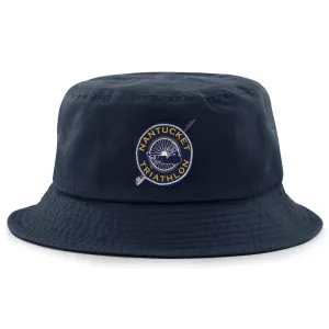 Nantucket Triathlon Patch Bucket Hat