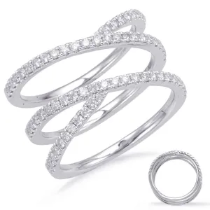 Negative Space Diamond Fashion Ring
