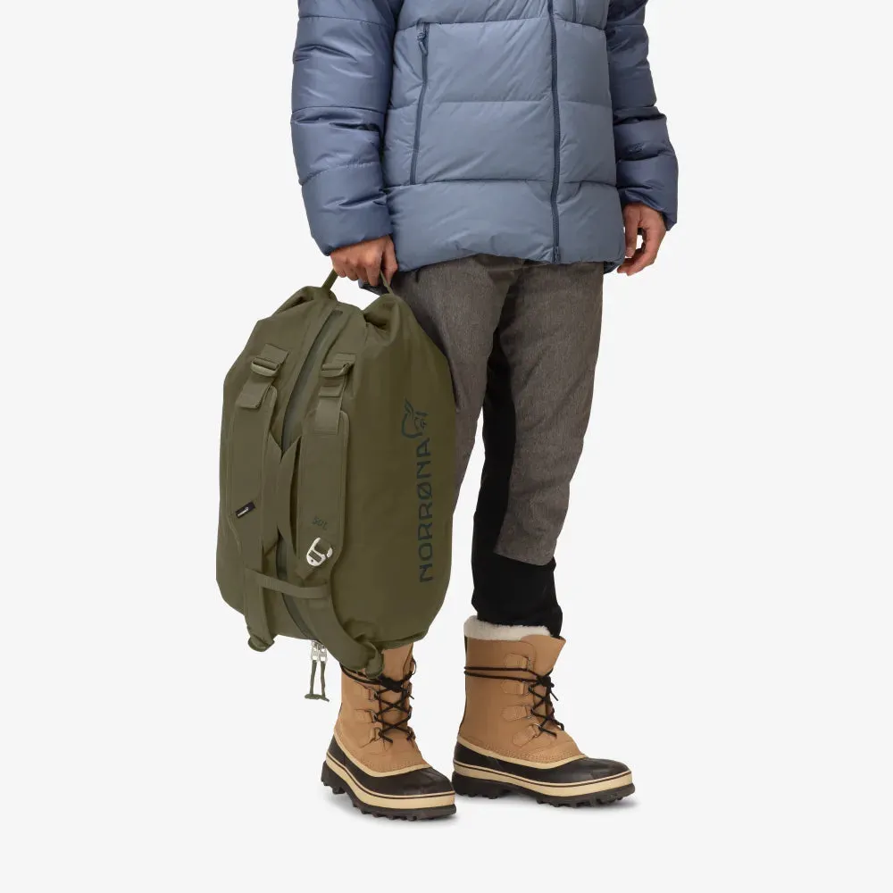 Norrona 50L Duffel Bag- Olive Night AW24