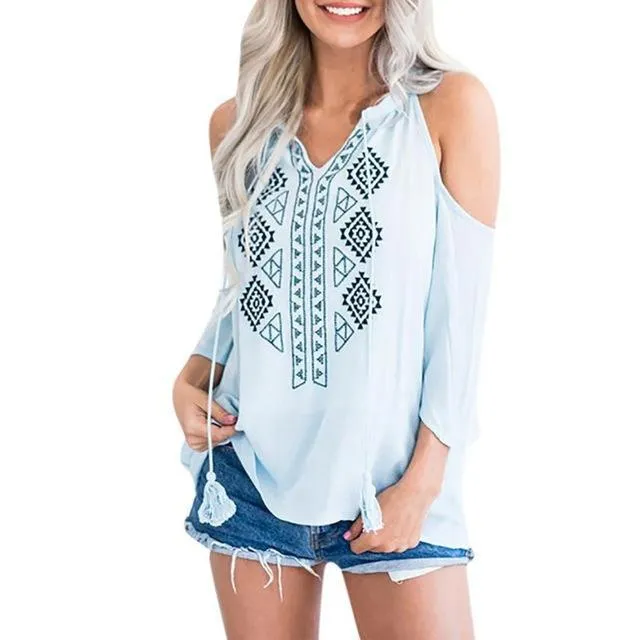 Off-Shoulder Shirt