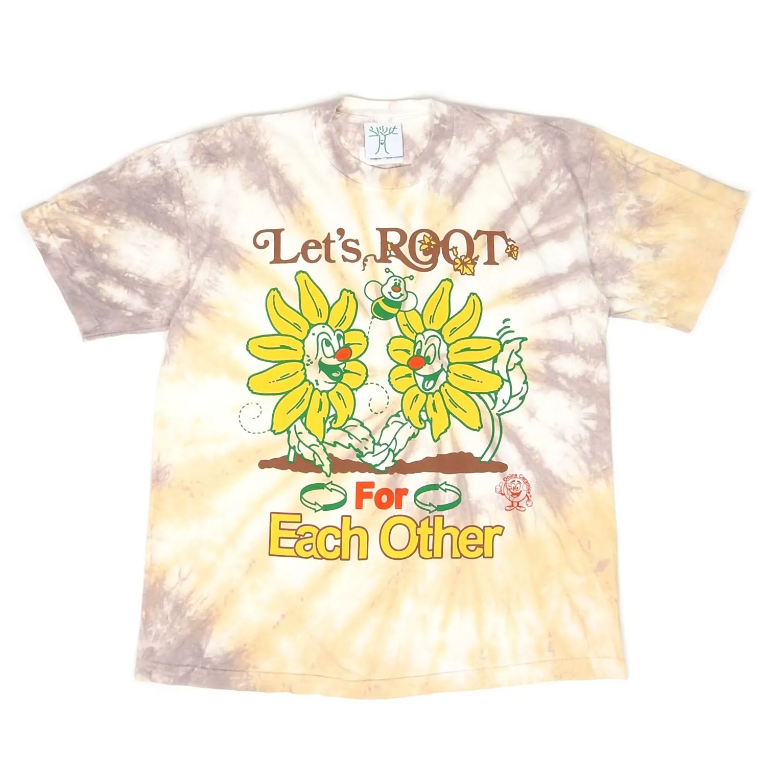 Online Ceramics Let's Root For Each Other T-Shirt Size Large
