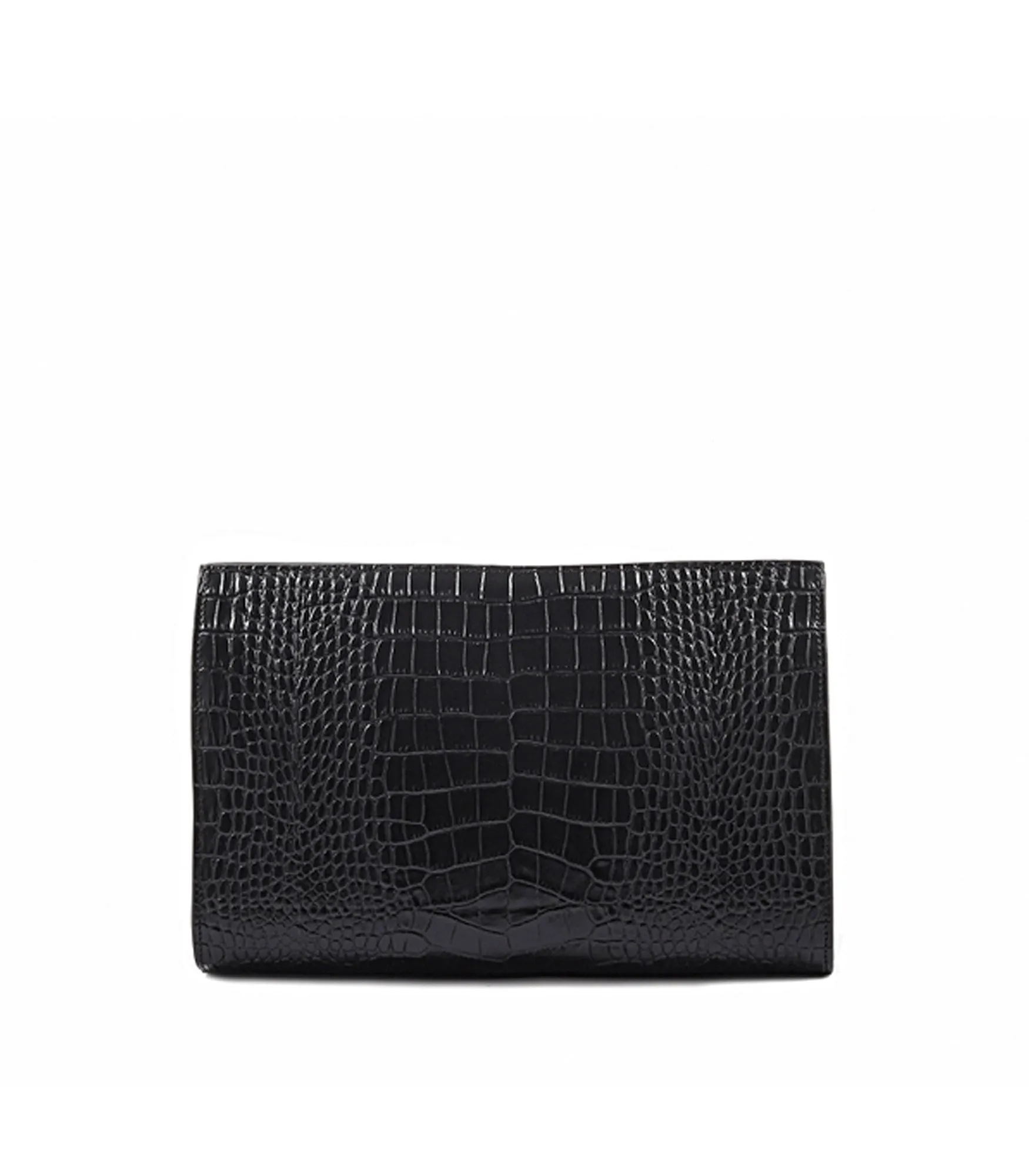 Ophelia Continental Clutch Cocco - Black
