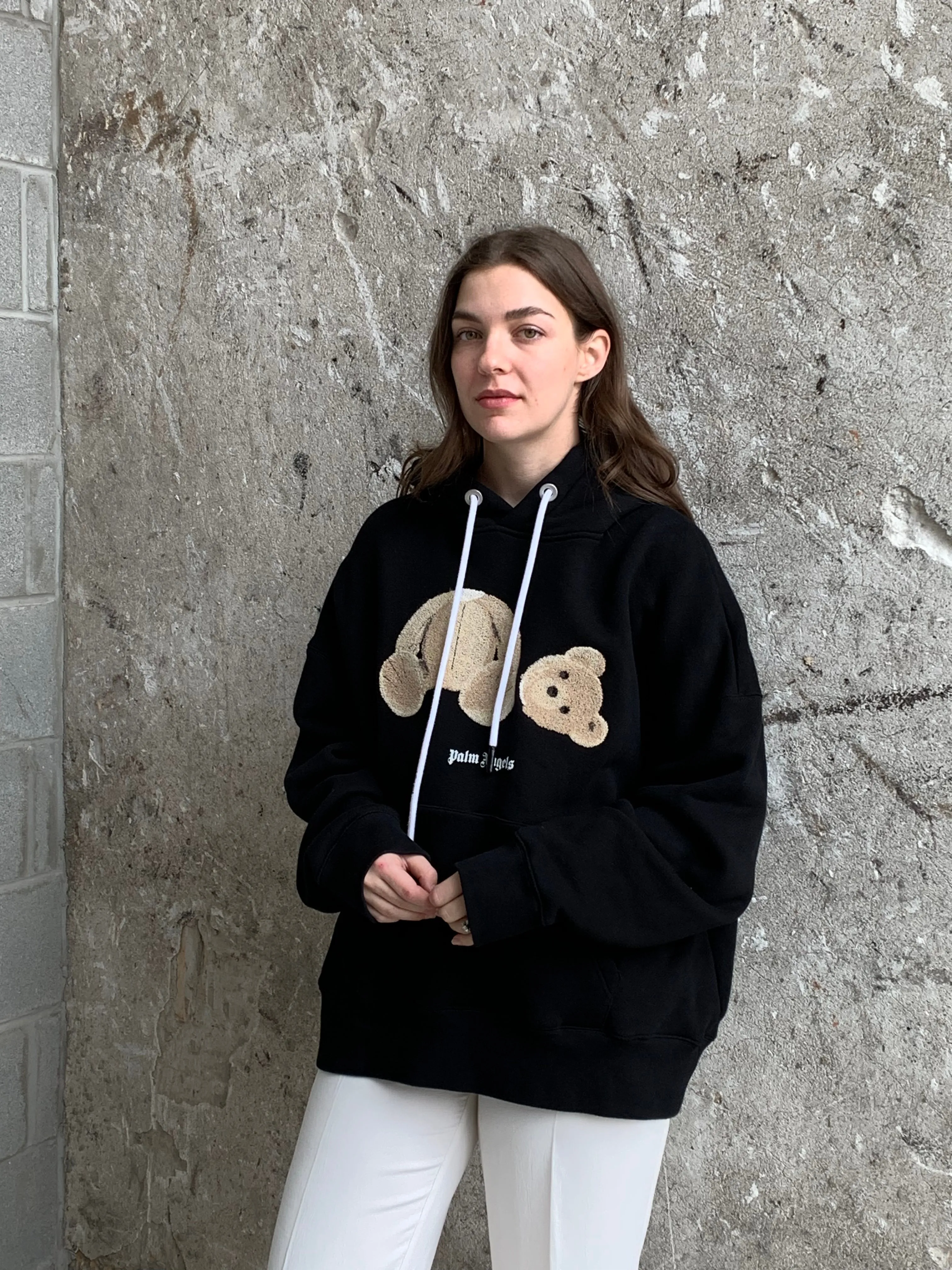 Palm Angels teddy hoodie