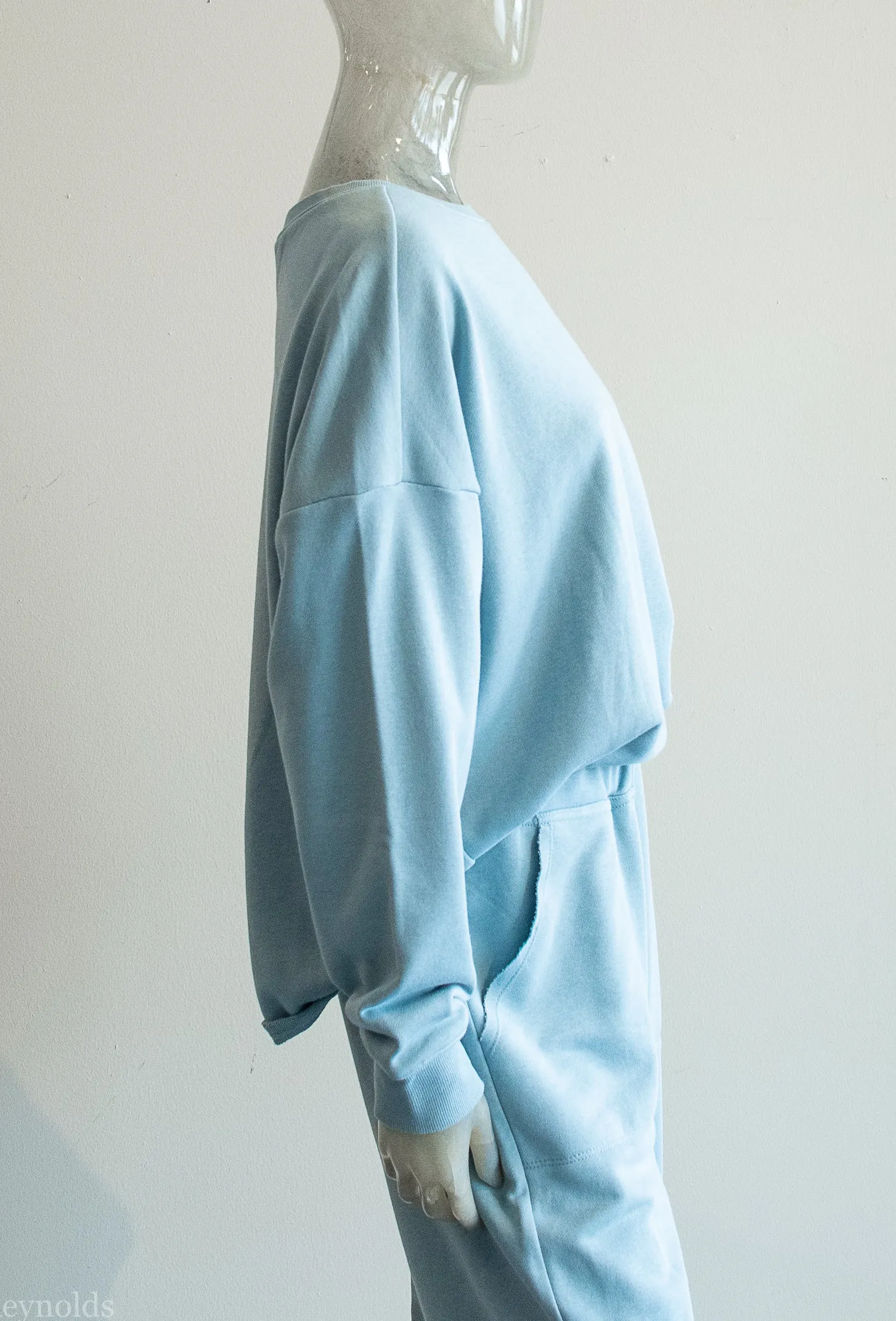 Paper Label Cotton Pullover