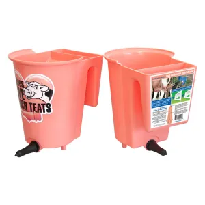Peach Teats single teat calf bucket reversible 6l