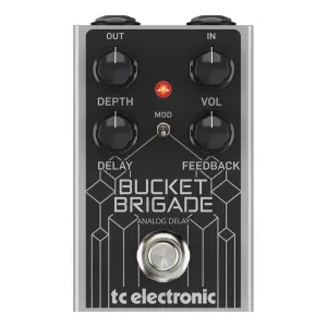 Pedal De Delay Bbd Analógico Tc Electronic Bucket Brigade
