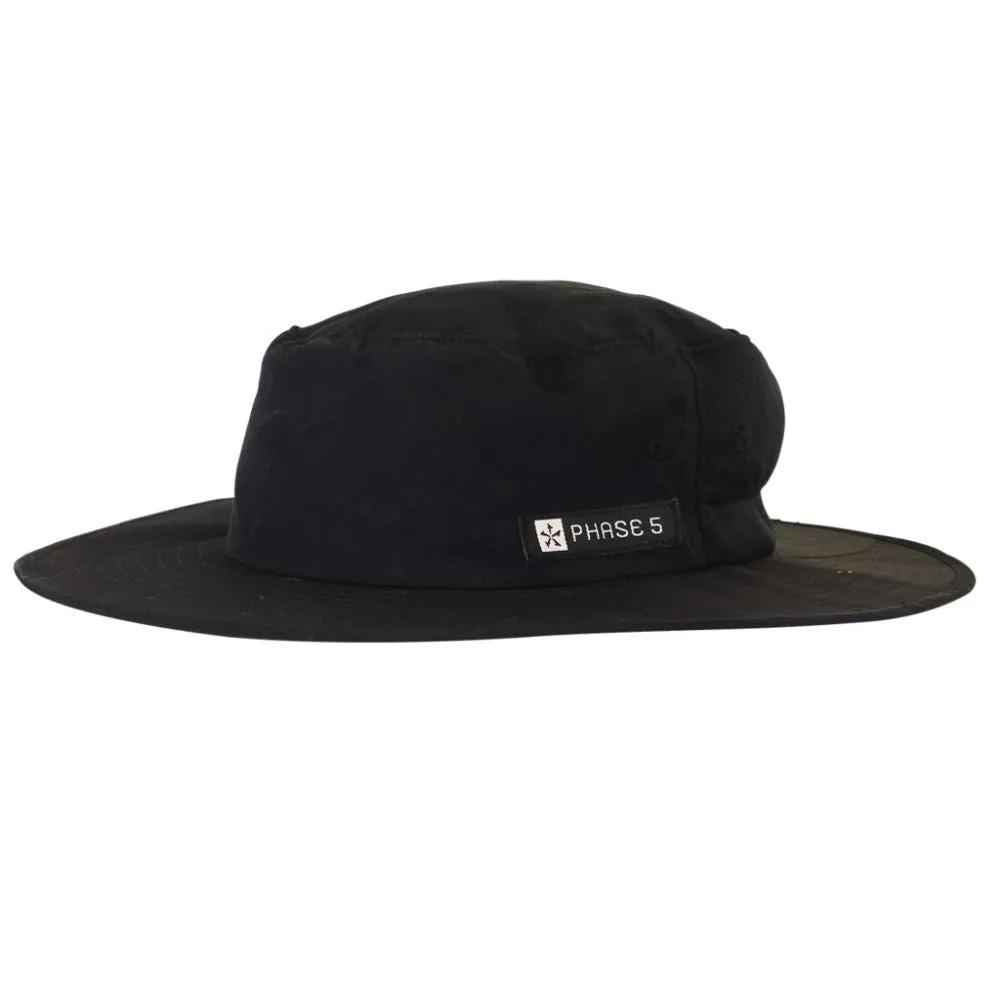 PHASE 5 SPF BUCKET HAT BLACK