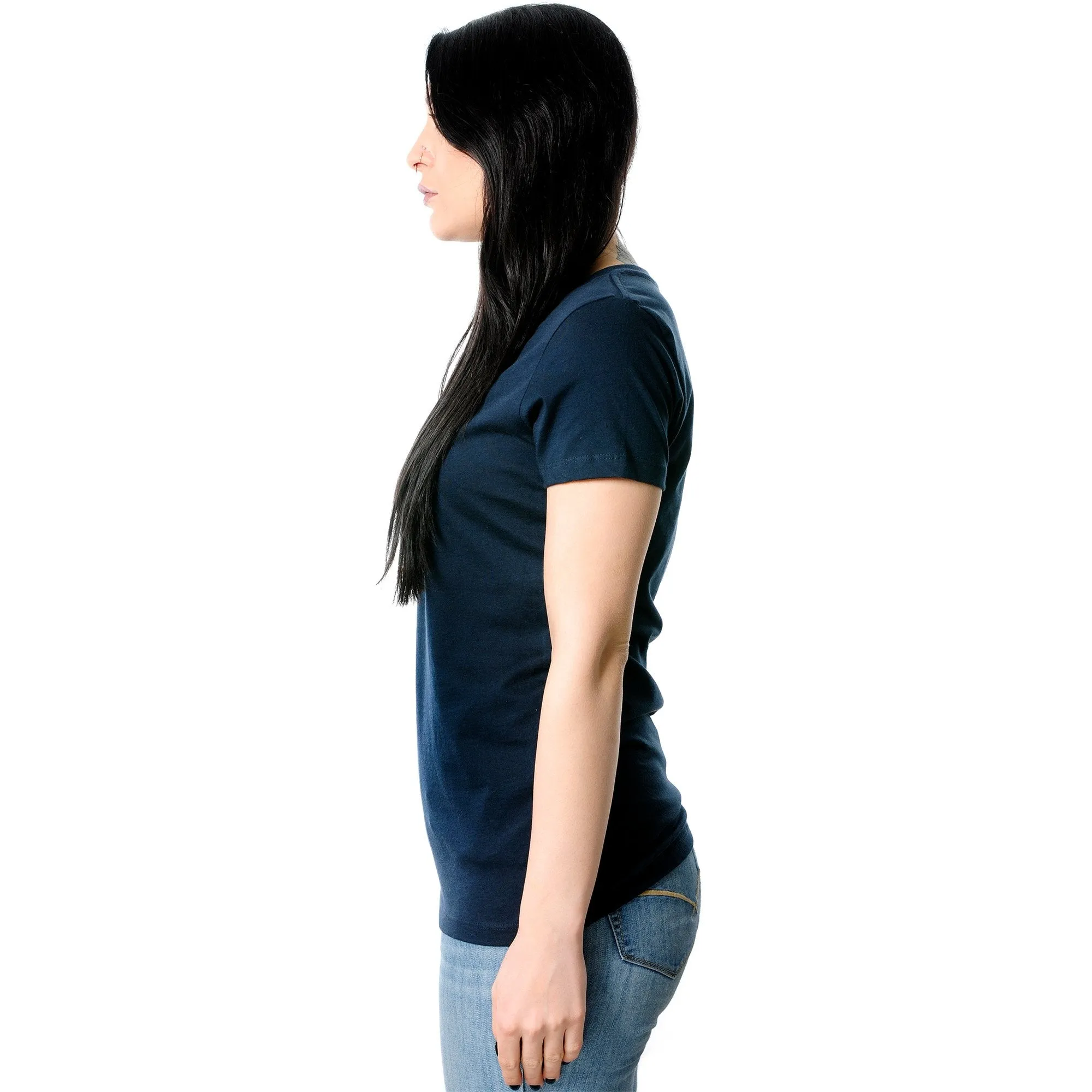 Piercing Addict Tapered V-Neck Tee Shirt