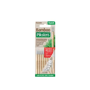 Piksters Bamboo Red Size 4 8pk