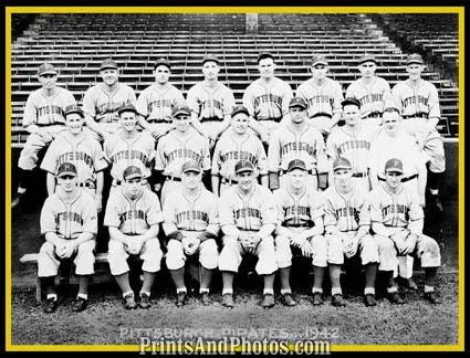 Pittsburgh Pirates 42 Team  4934