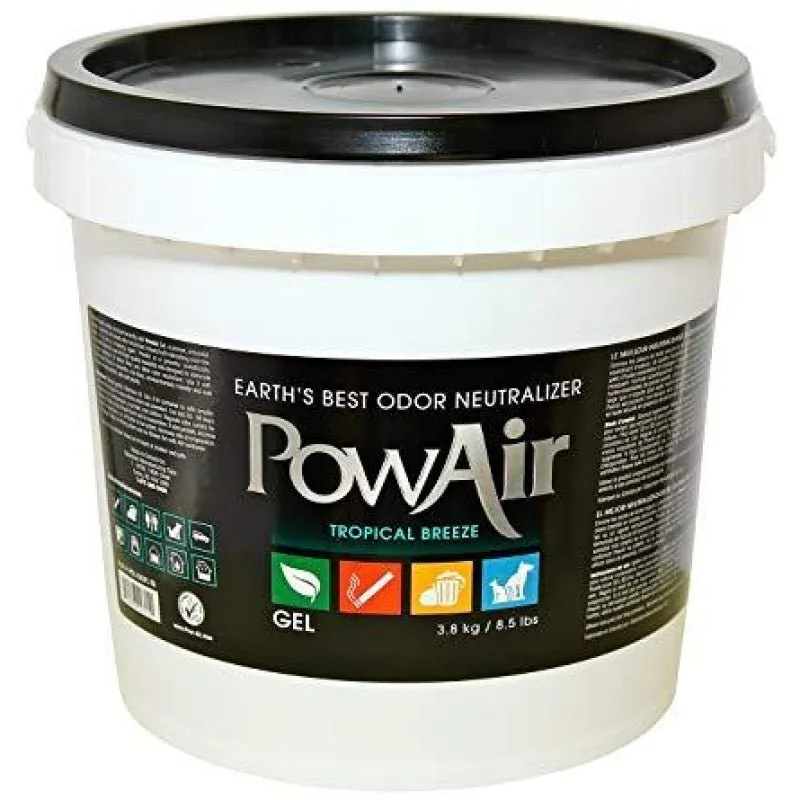 PowAir® Odour Removing Tropical Breeze Gel Bucket– 4 L / 1 Gal