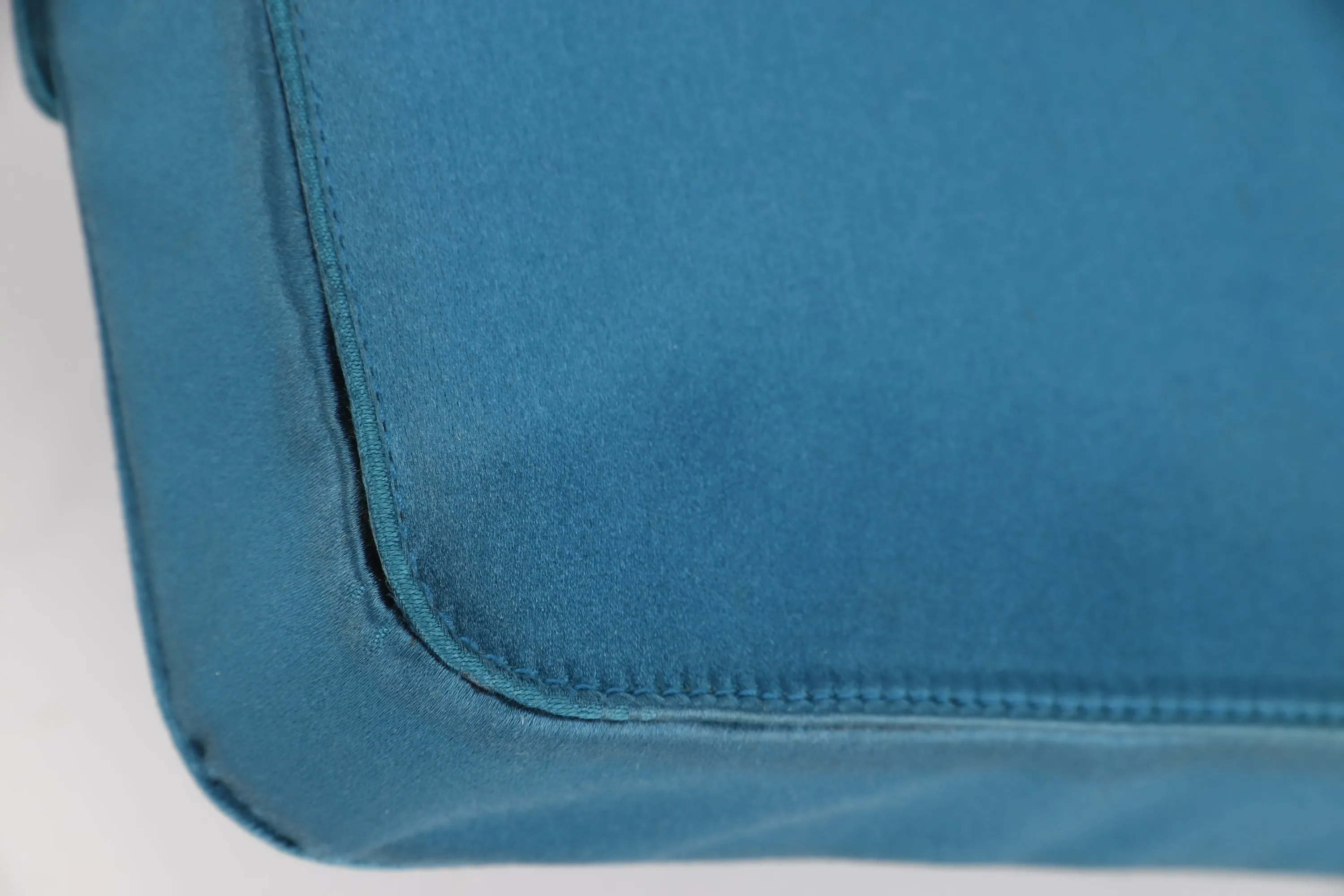 PRADA BP0180 CLUTCH TURQUOISE RASO STONES, WITH CARD & DUST COVER