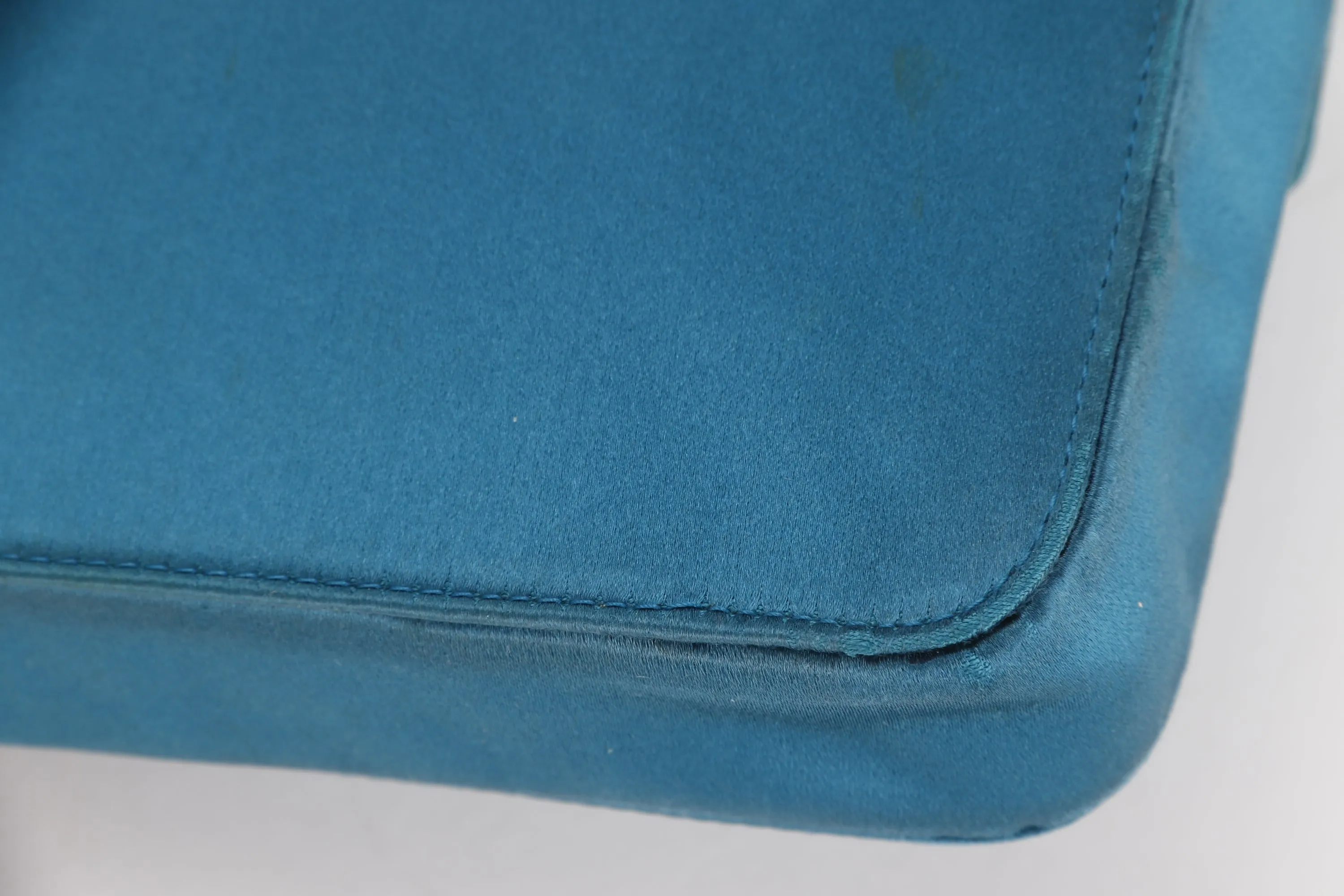 PRADA BP0180 CLUTCH TURQUOISE RASO STONES, WITH CARD & DUST COVER