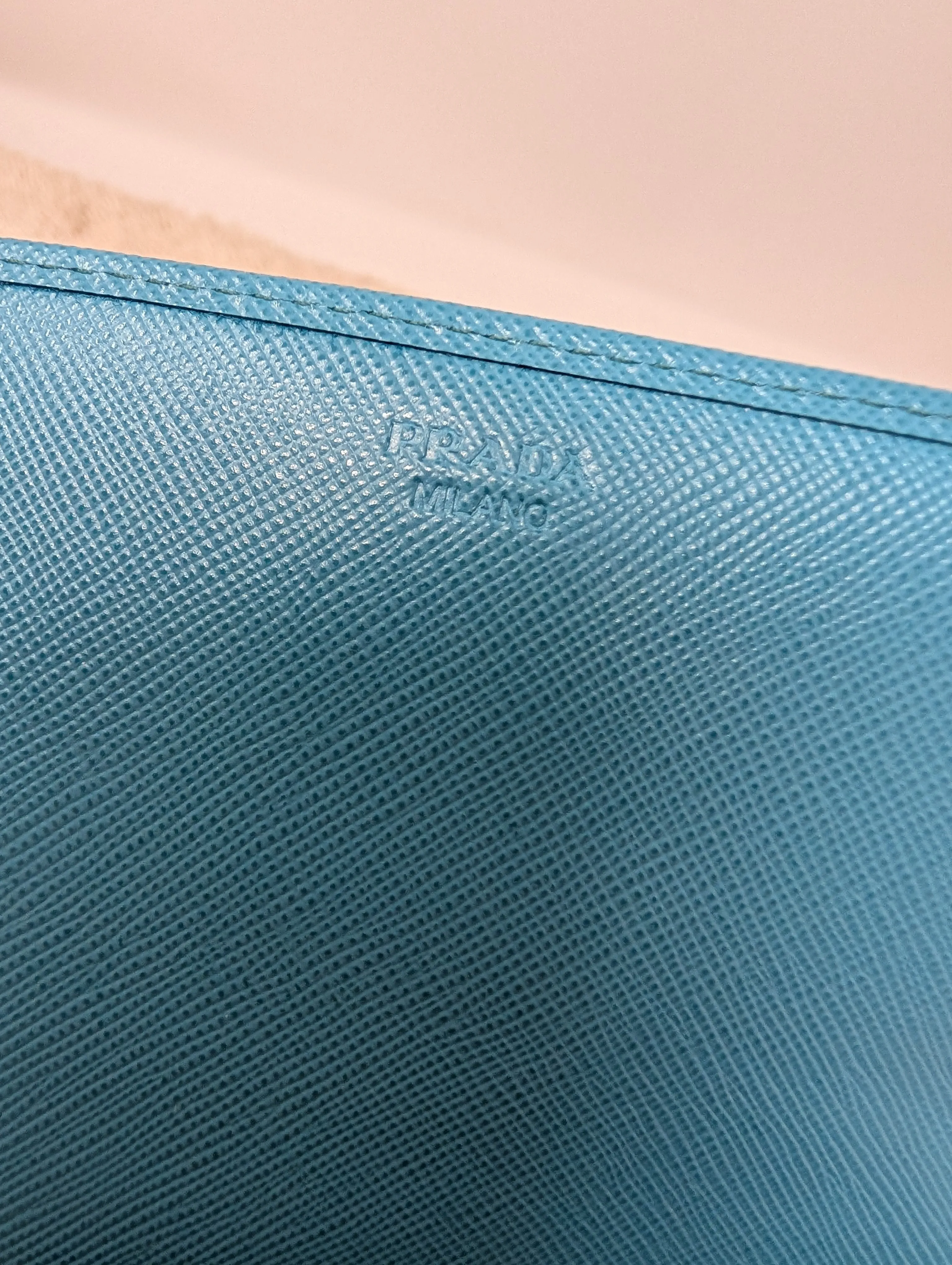 PRADA SAFFIANO WALLET ON CHAIN, Crossbody