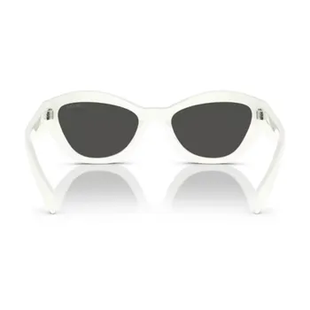 PRADA SUNGLASSES WHITE/DARK GREY 0PR A02S