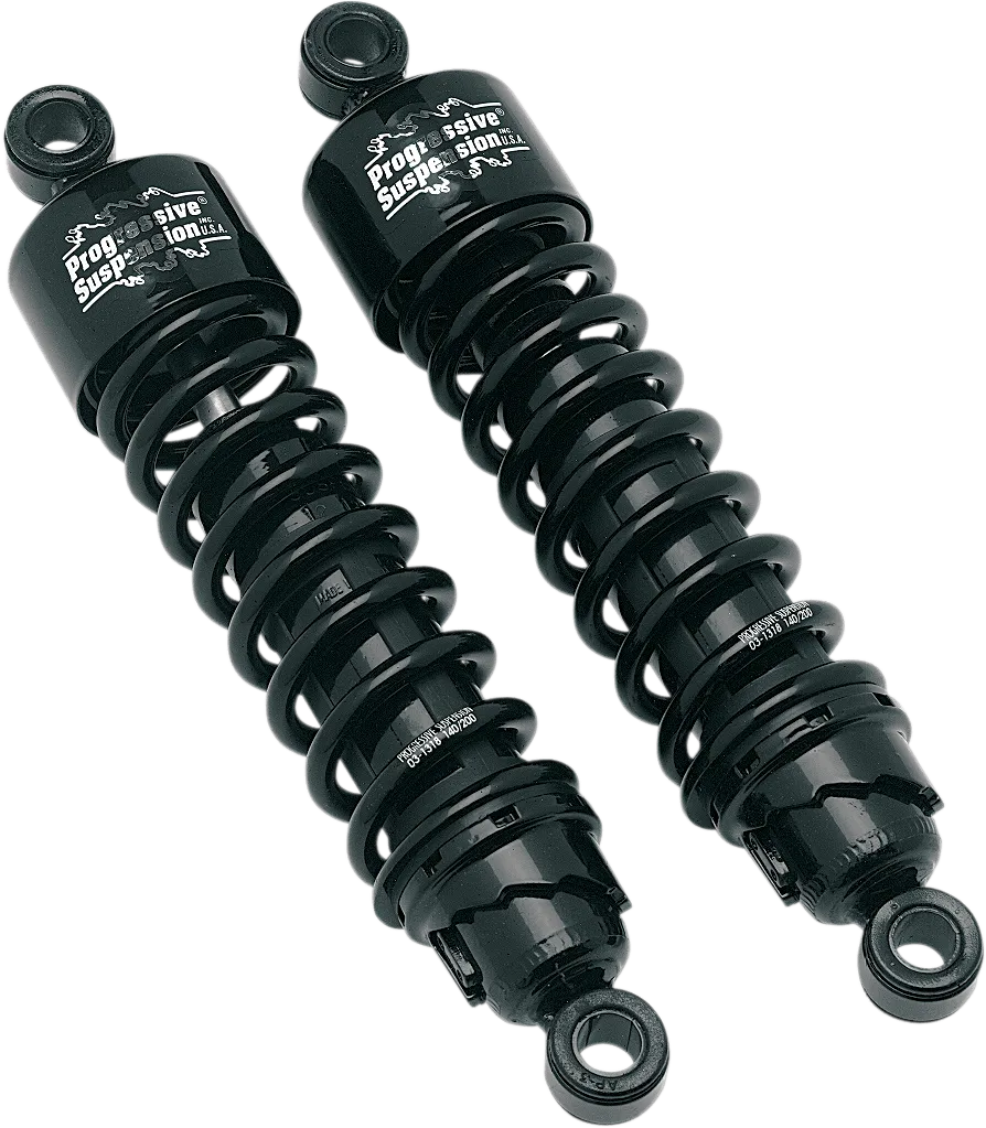Progressive Suspension 412-4054B 412 Series 12.5in. Shocks - Black