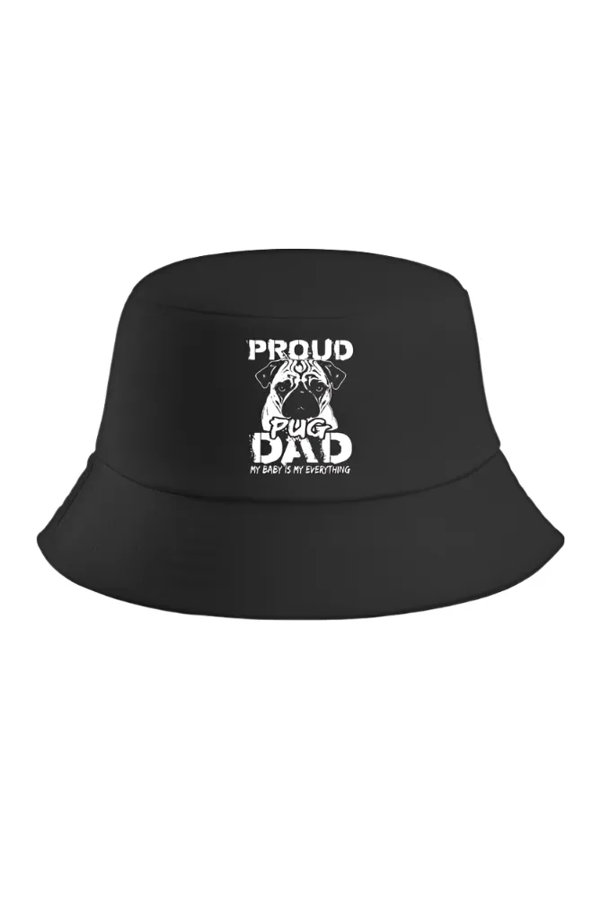 Proud Pug Dad Bucket Hat (1 Colour)