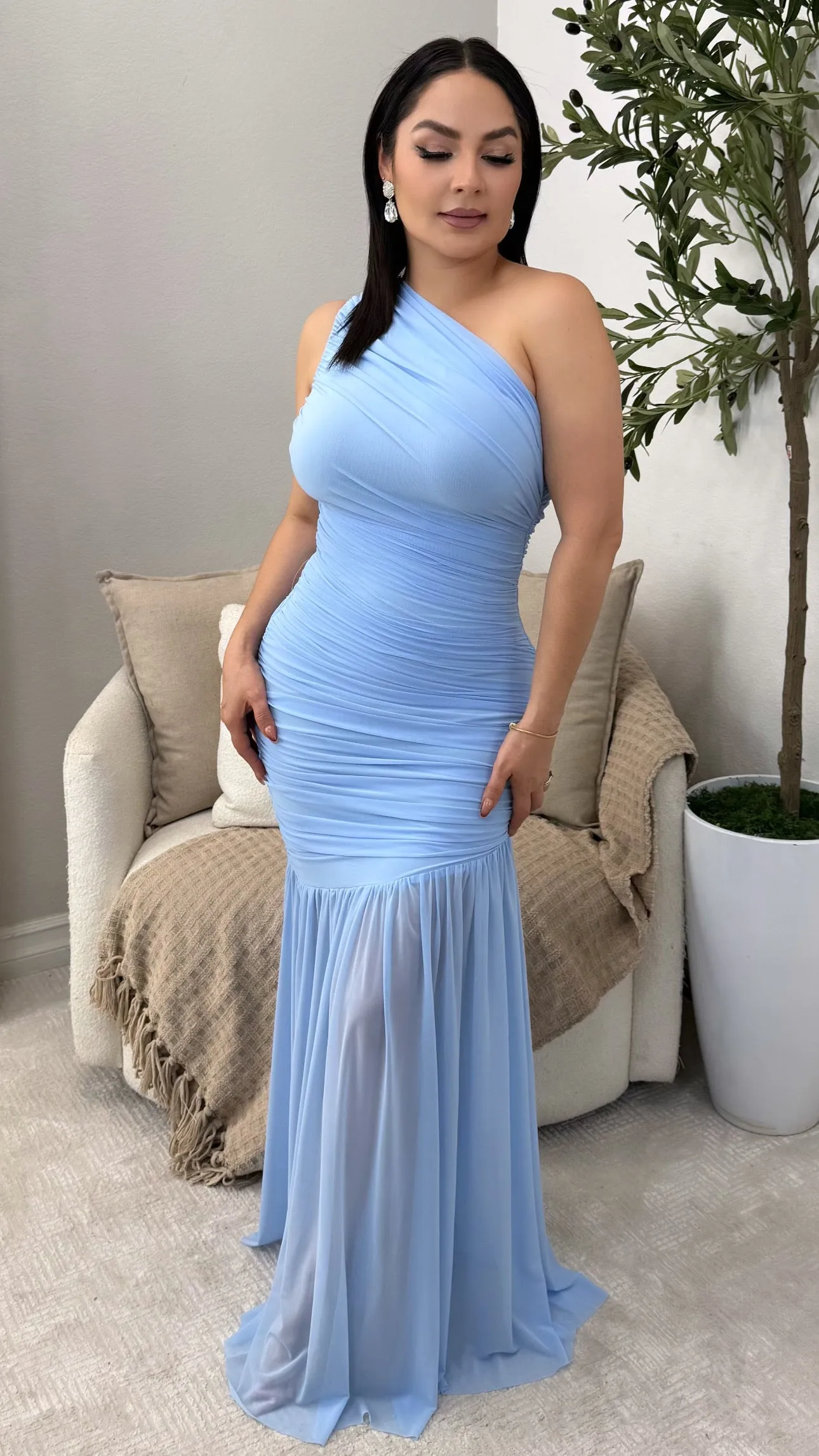 PROVENCE BLUE DRESS