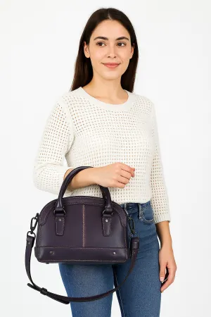Purple Cross-Bag