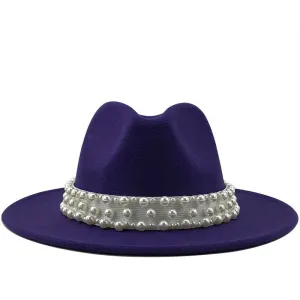Purple Fashion Hat