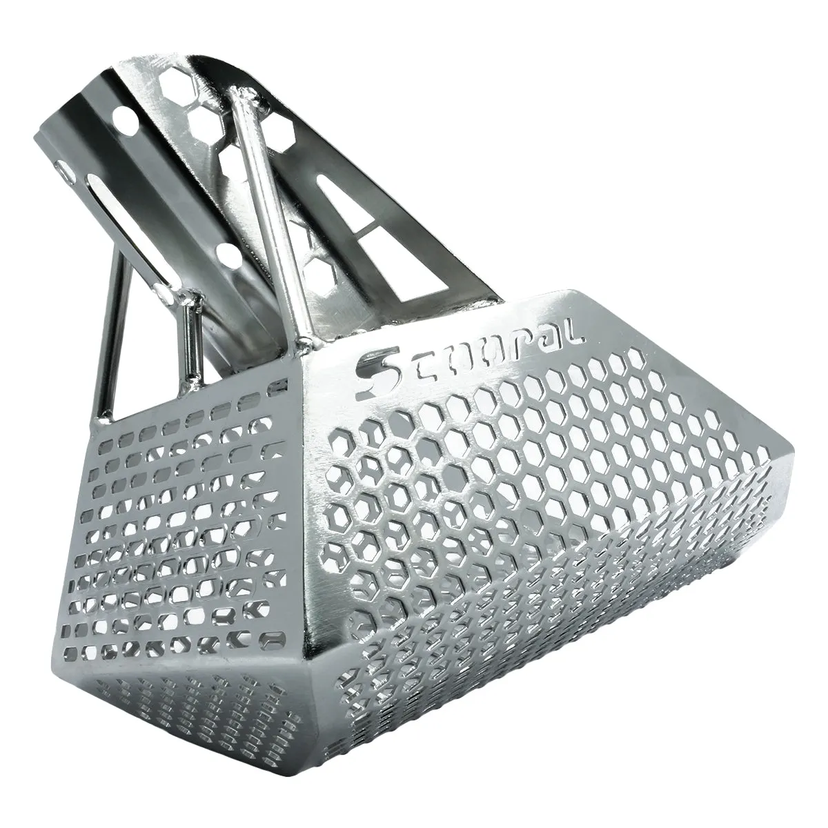 Quest Scoopal Sand Scoop with Travel Rod Set for Metal Detecting