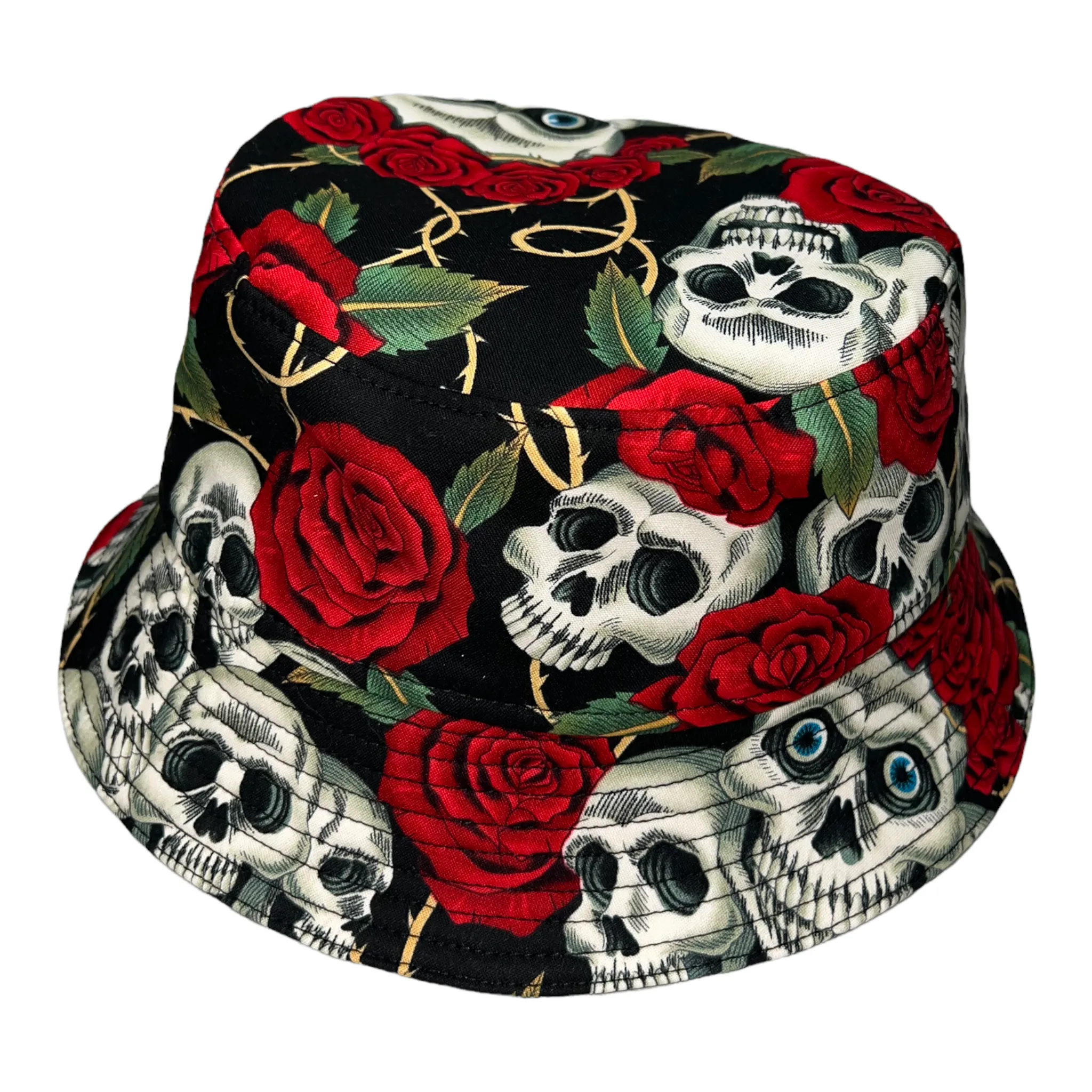 "Skull & Roses" Lyfestyle Bucket Hat