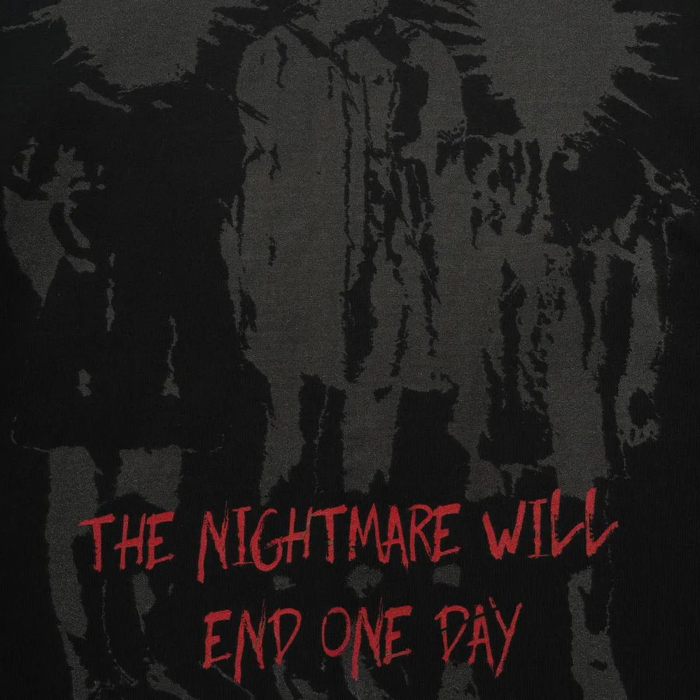 "The Nightmare Will End" Print Sweatshirt